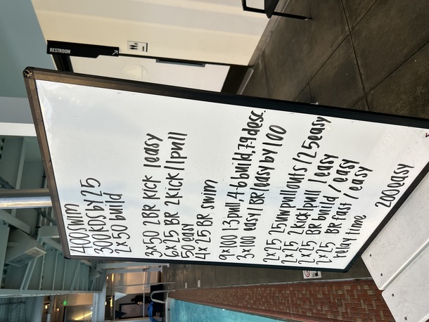 The Plunge Masters practice from Tuesday, January 16, 2024