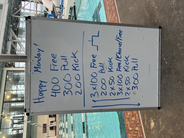 The Plunge Masters practice from Monday, February 26, 2024