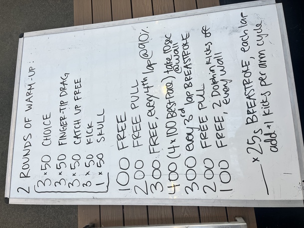 The Plunge Masters practice from Monday, March 4, 2024