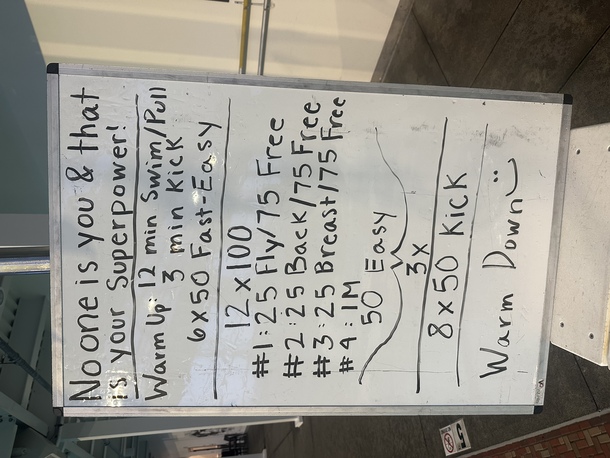 The Plunge Masters practice from Thursday, March 28, 2024