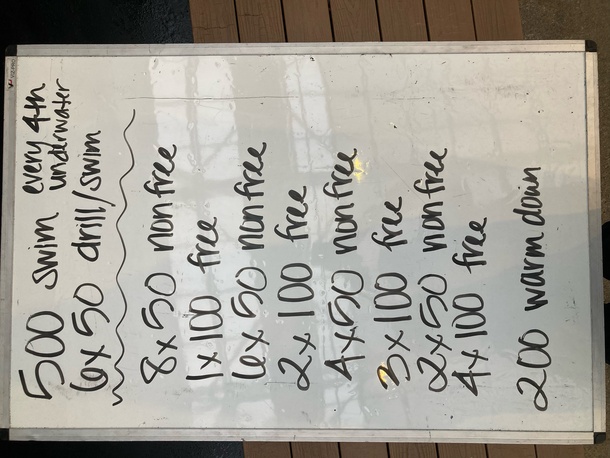 The Plunge Masters practice from Monday, July 15, 2024