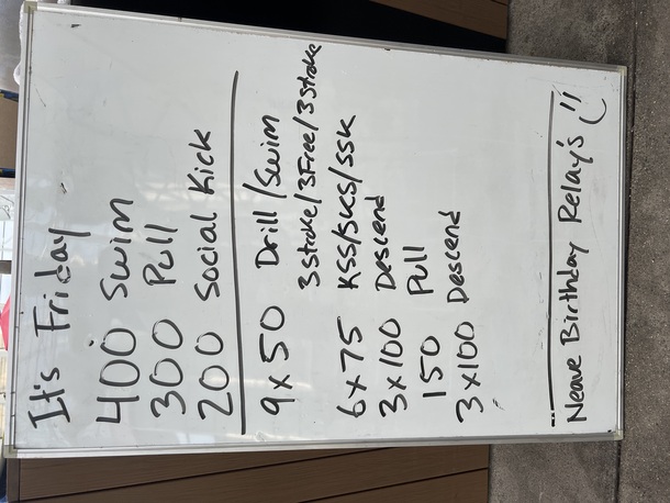 The Plunge Masters practice from Friday, July 26, 2024